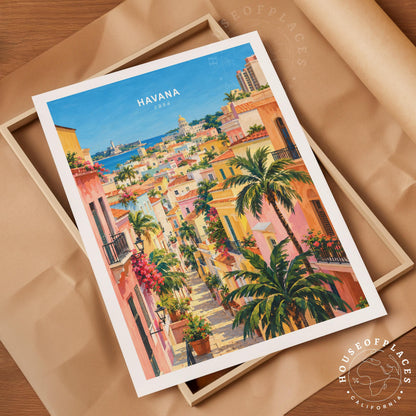Havana travel poster – view 4