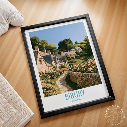 Bibury travel poster – view 2