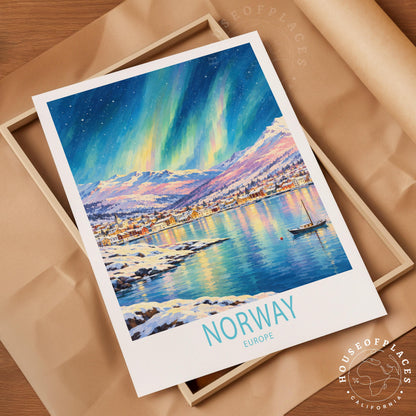 Norway travel poster – view 4