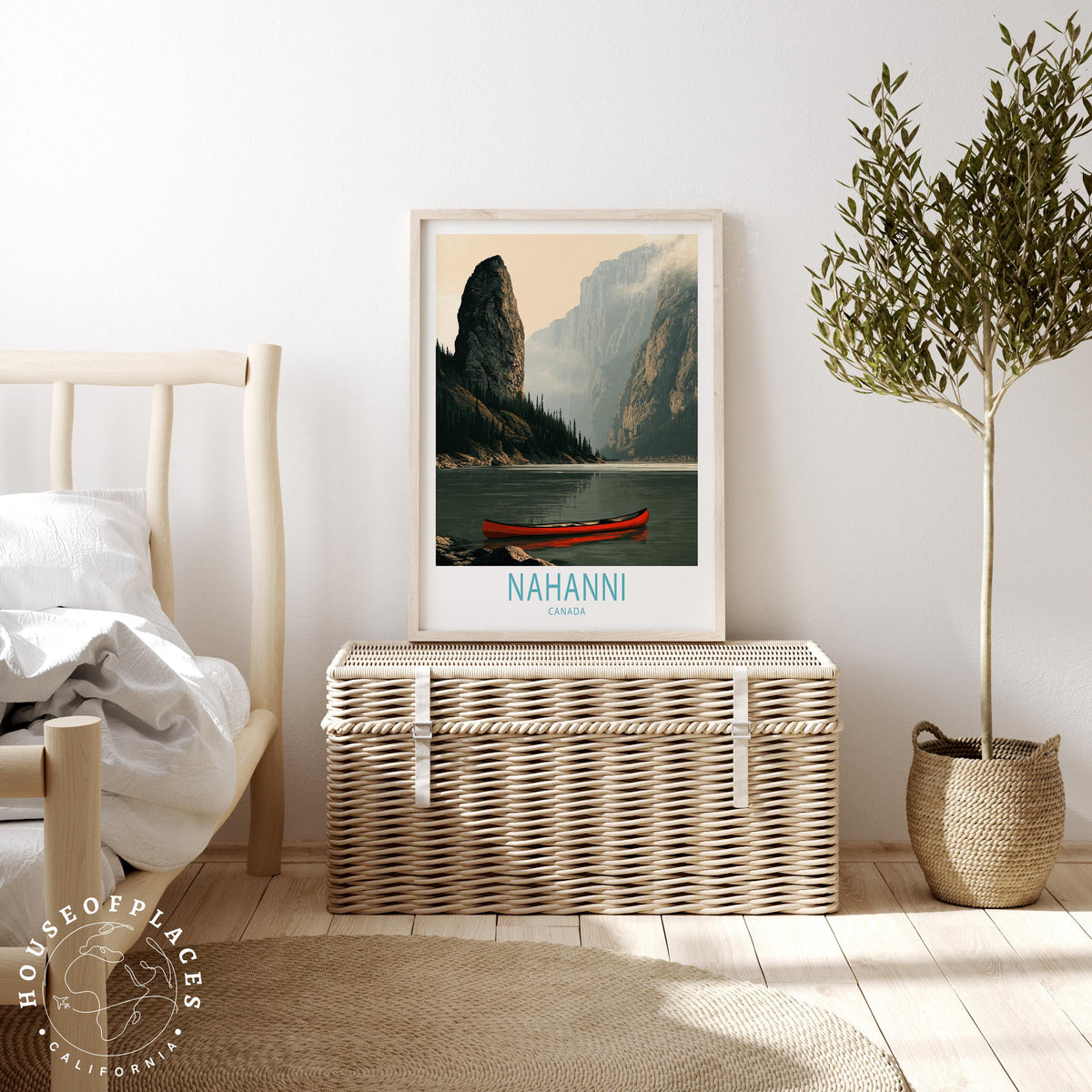 Nahanni travel poster – view 3