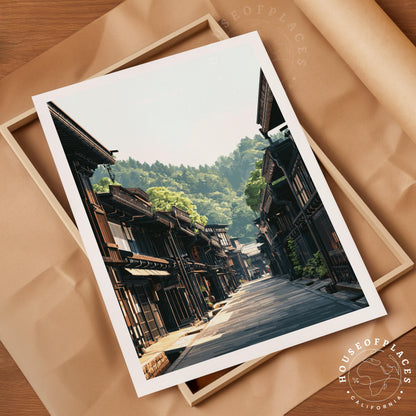 Takayama travel poster – view 4
