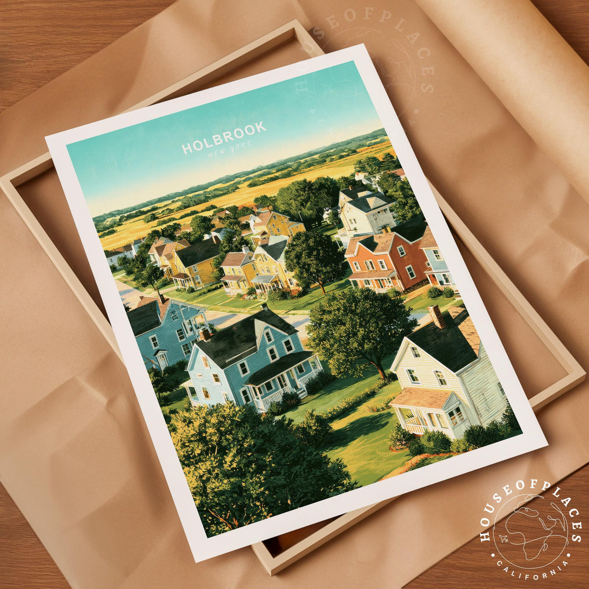 Holbrook travel poster – view 4