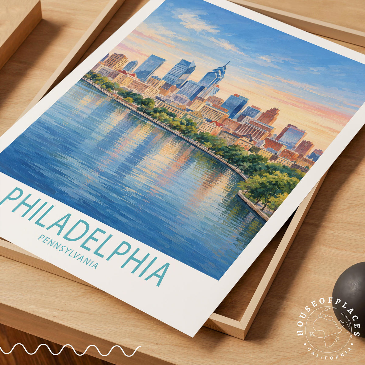 Philadelphia travel poster – view 7