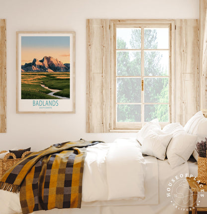 Badlands travel poster – view 6