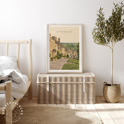 Cotswolds travel poster – view 8