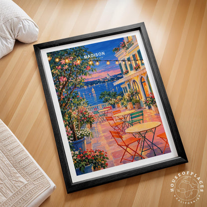Madison travel poster – view 2