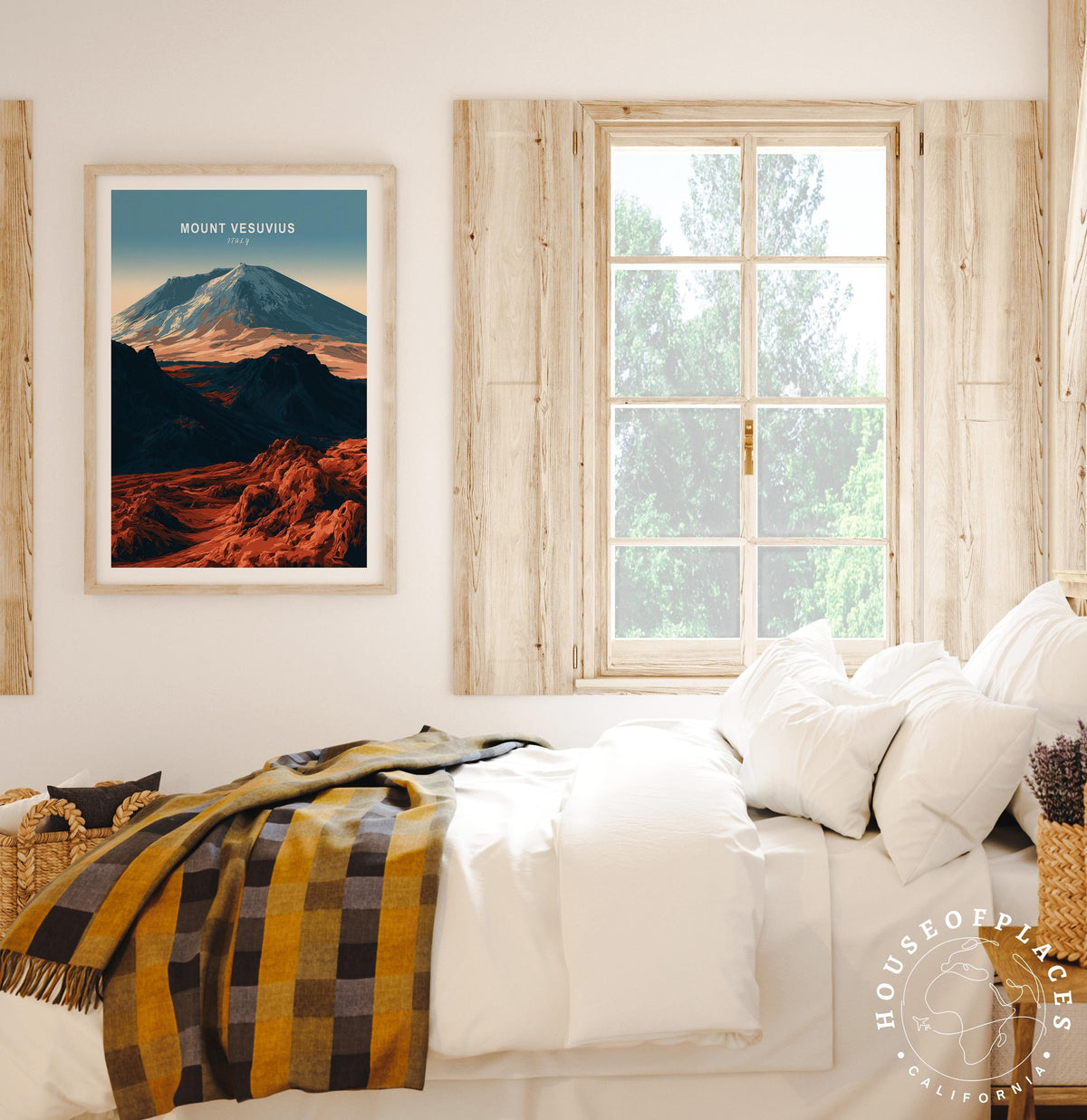 Mount Vesuvius travel poster – view 6