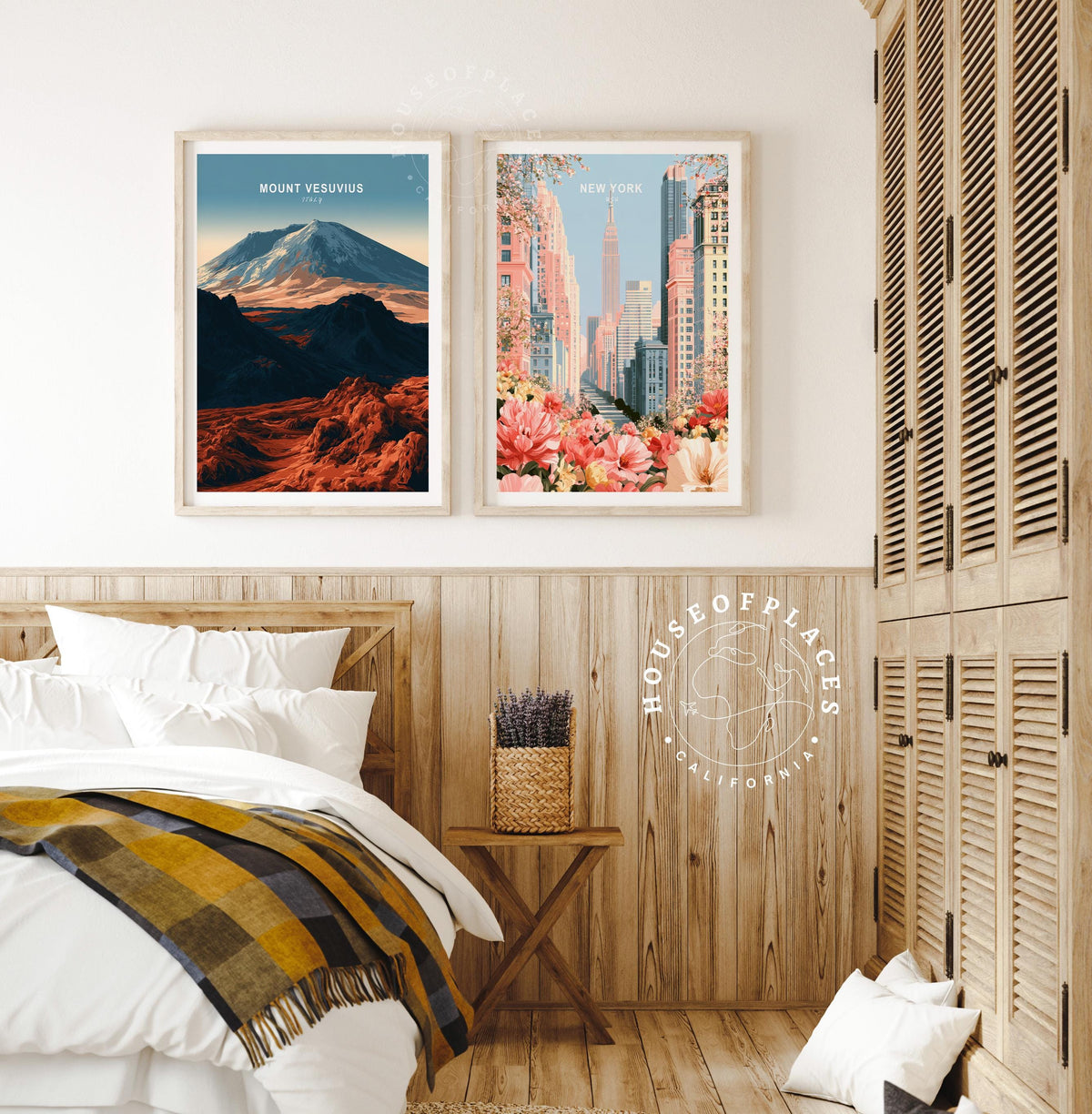 Mount Vesuvius travel poster – view 9