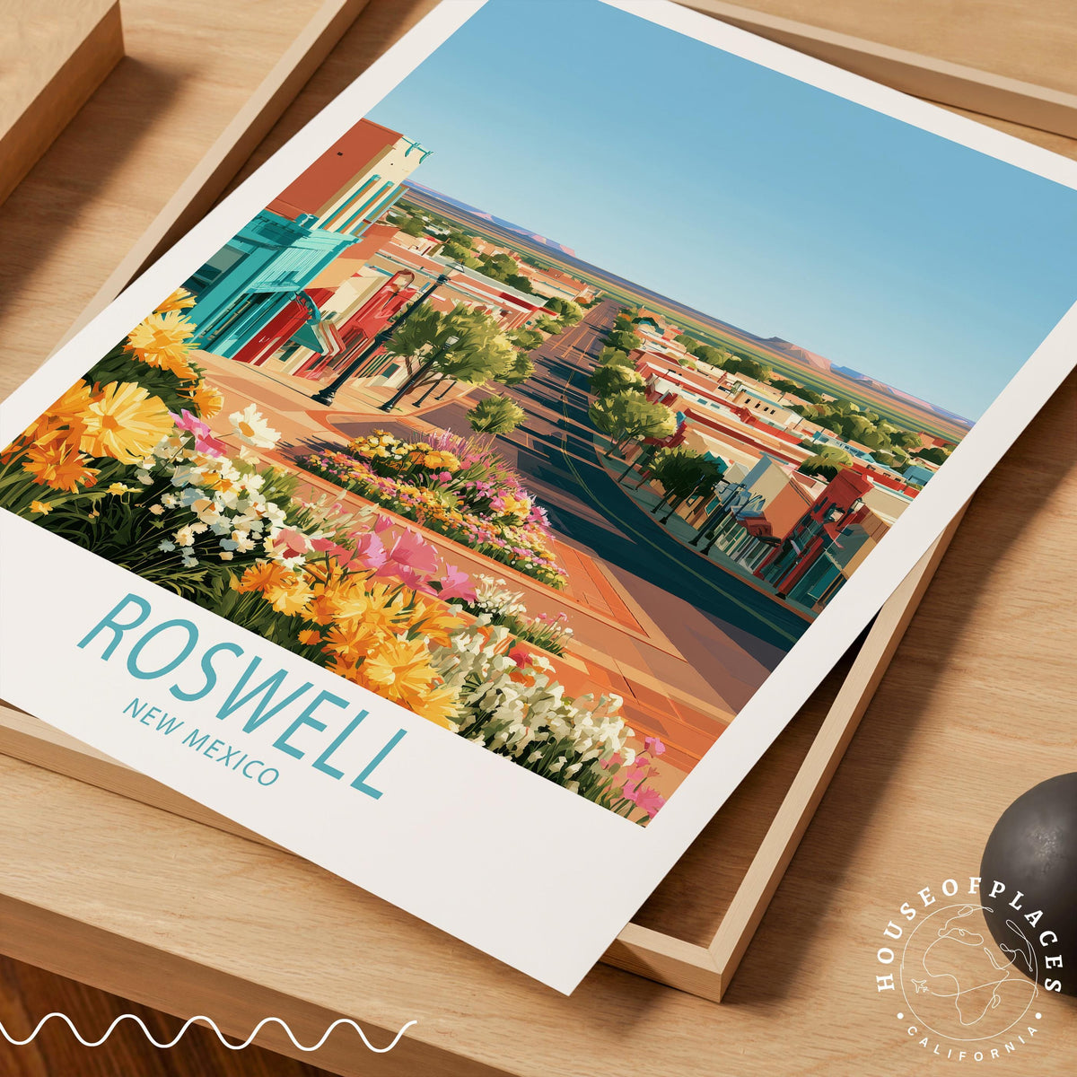 Roswell travel poster – view 7