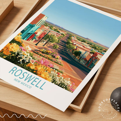 Roswell travel poster – view 7