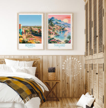Roswell travel poster – view 9