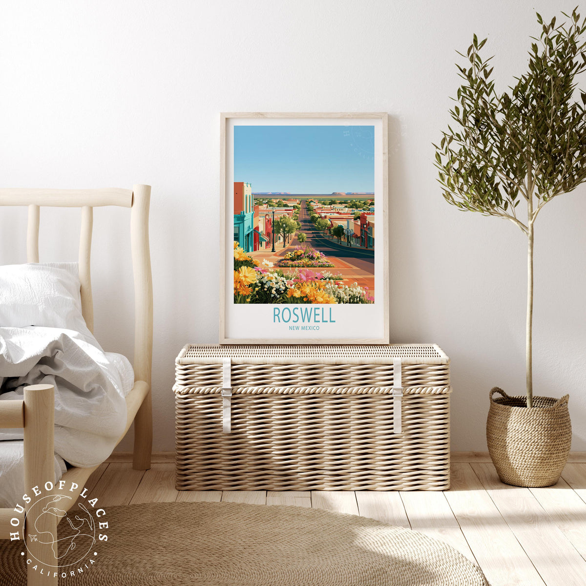 Roswell travel poster – view 3