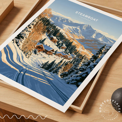 Steamboat Springs travel poster – view 7
