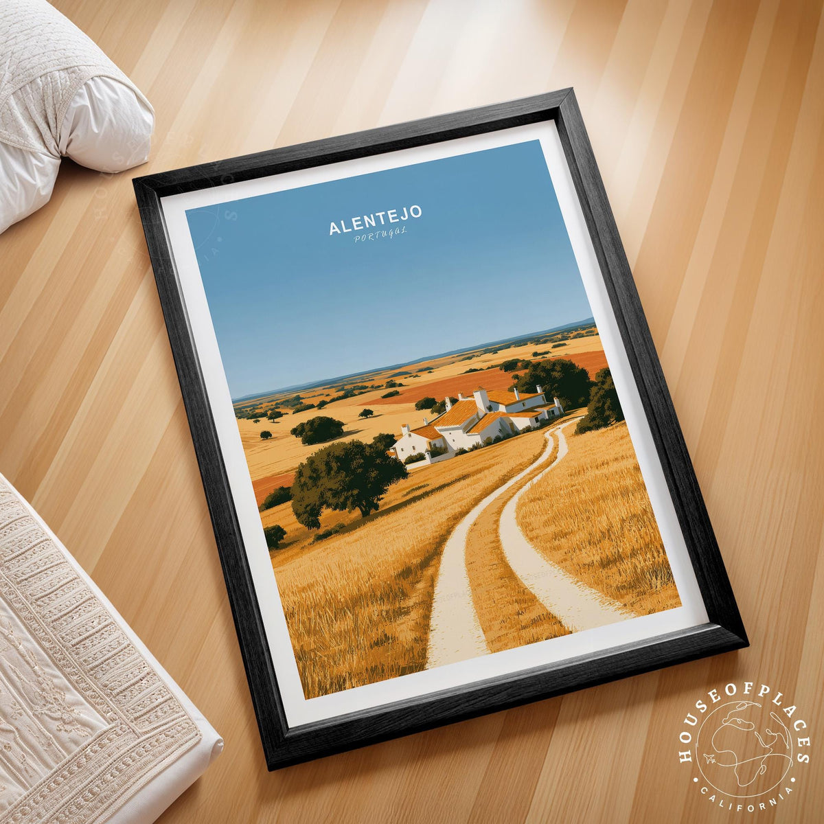 Alentejo travel poster – view 2