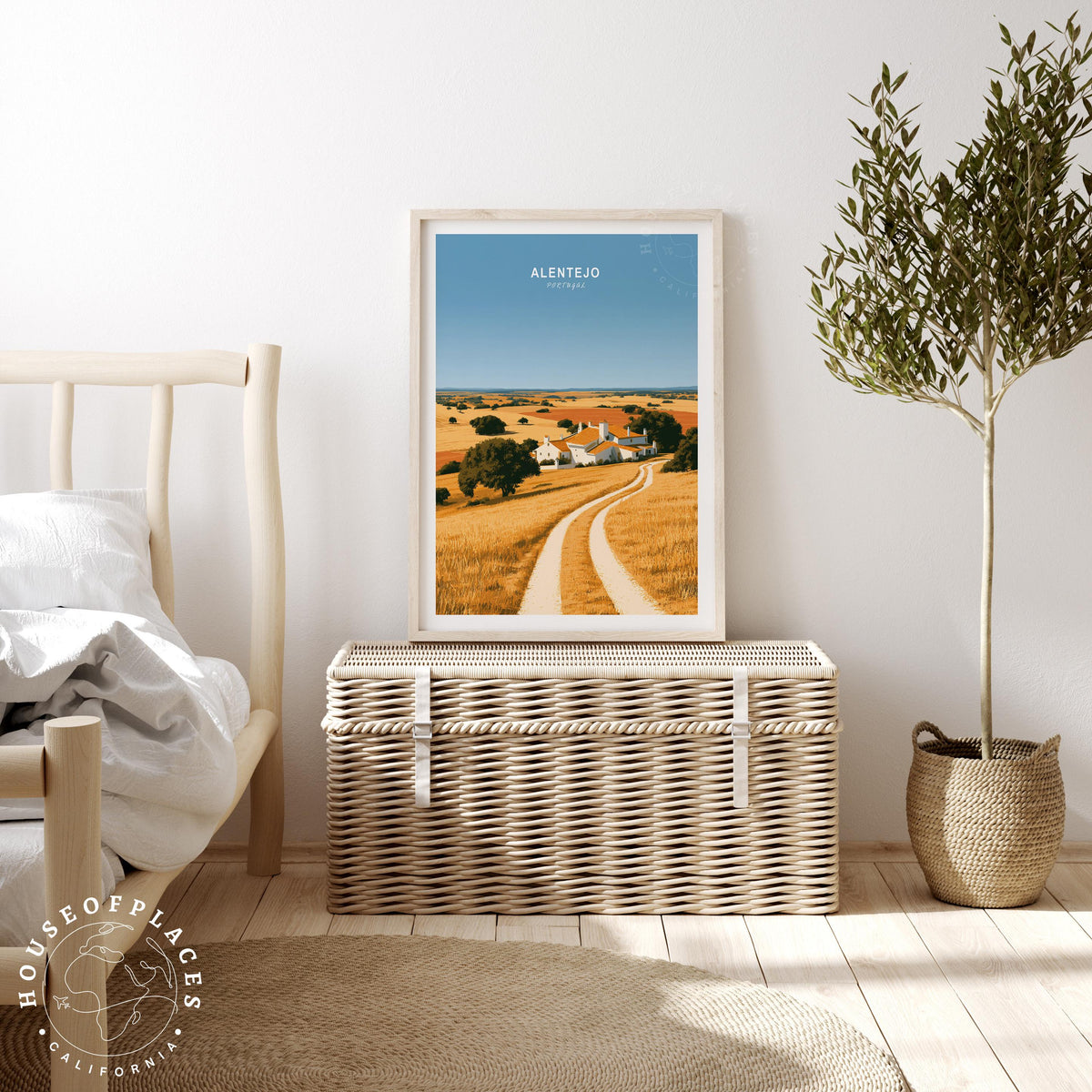 Alentejo travel poster – view 3