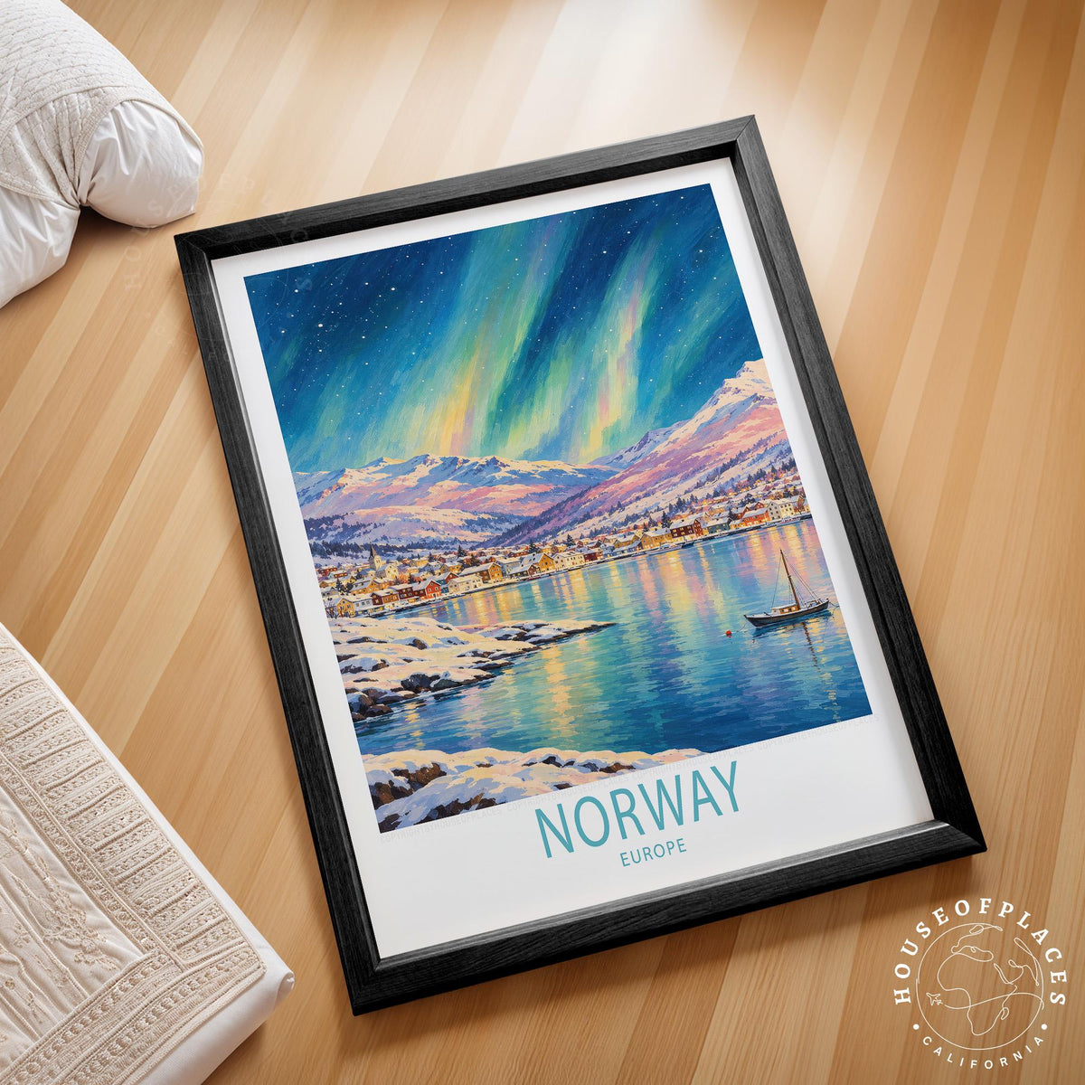 Norway travel poster – view 2
