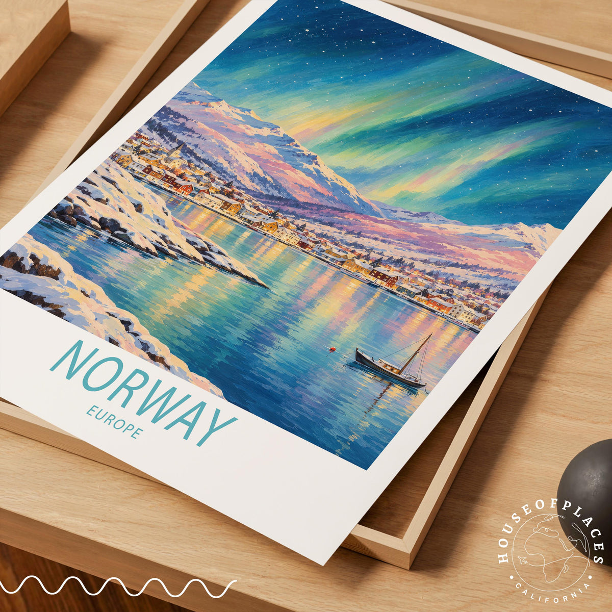 Norway travel poster – view 7