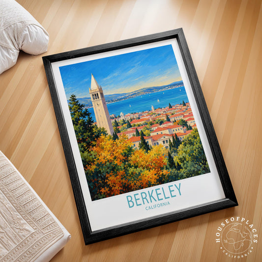 Berkeley travel poster – view 2