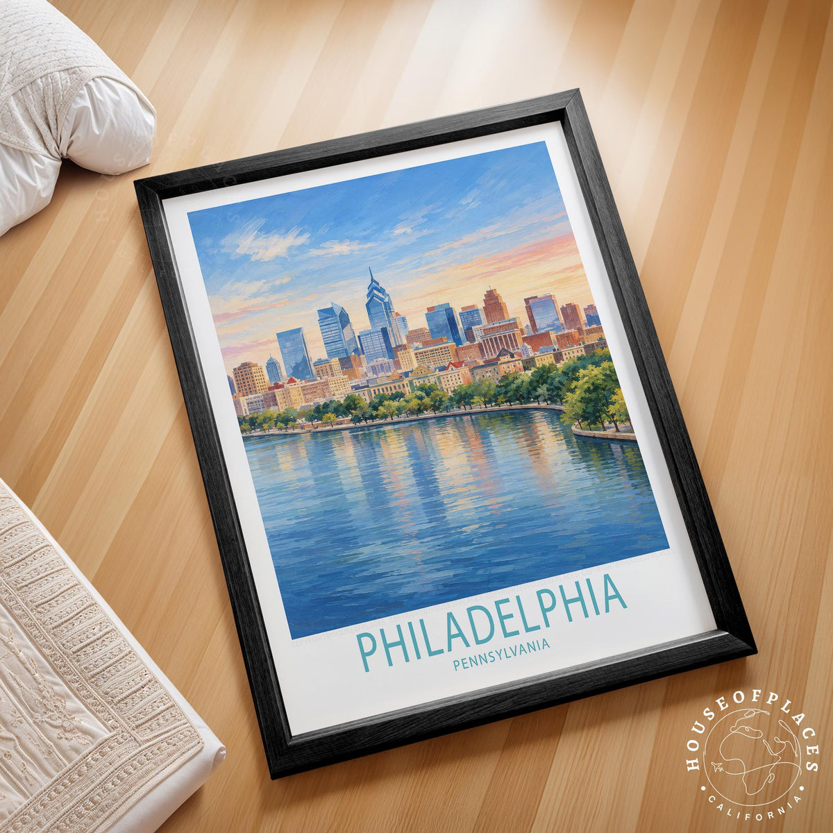 Philadelphia travel poster – view 2