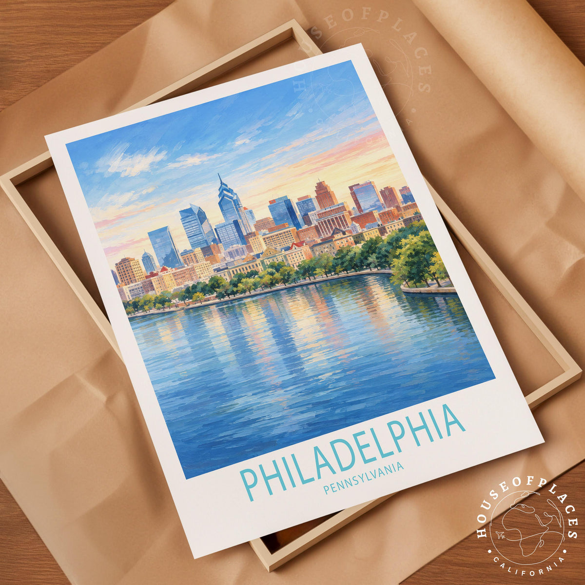 Philadelphia travel poster – view 4