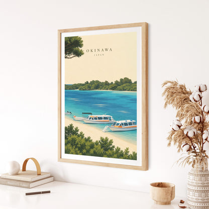 Okinawa travel poster – view 4